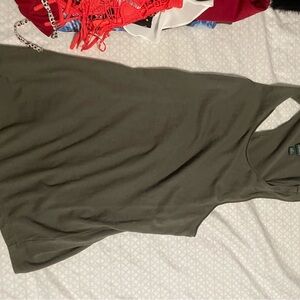 Mossimo Olive Green Tank Top